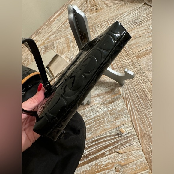 - Coach Patent leather shoulder purse with wristlet bundle! - Picture 16 of 16